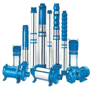 Submersible pumps with motor - multi stage